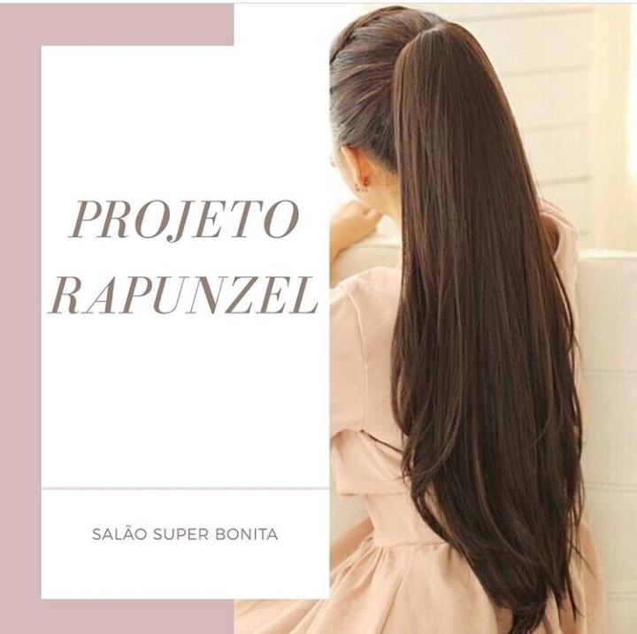 Projeto Rapunzel cabelos lindos