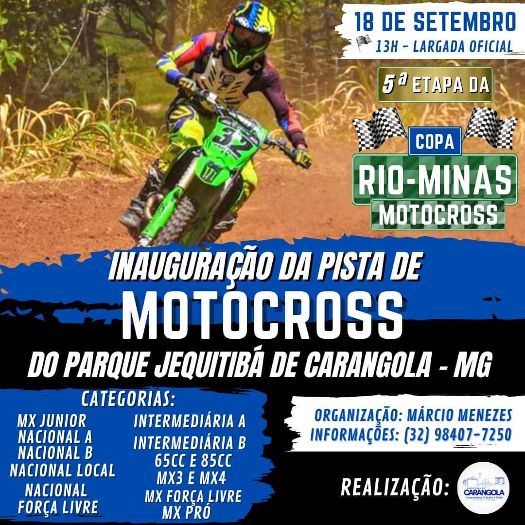 Portal Minas Gerais - Eventos: COPA DOS VALES - MOTOCROSS - 2022